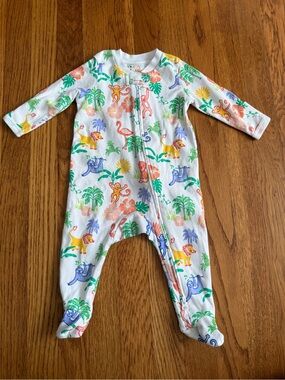 Roller Rabbit jungle party baby sleeper 0-3 months